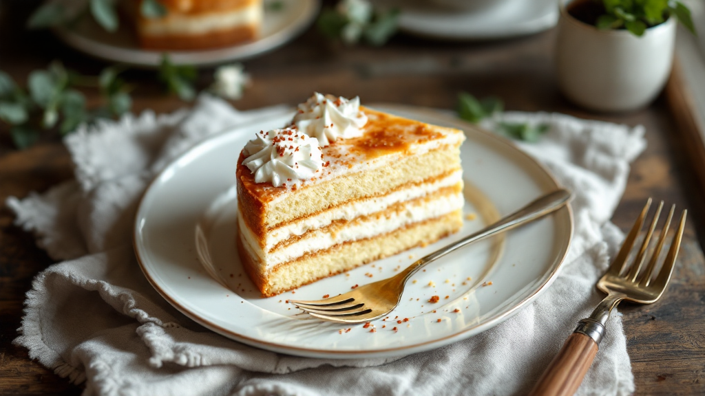 Eine klassische Himbeer-Raffaello-Torte ohne Gelatine, dekoriert mit frischen Himbeeren, Kokosflocken und Raffaello-Pralinen auf einem rustikalen Holztisch.