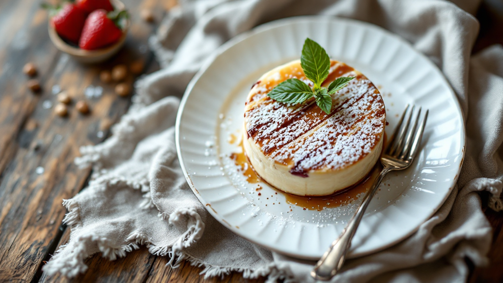 Schokokuss-Dessert im Glas mit Sahne, Schokoküssen, Keksboden und Schokoraspeln auf Holztisch